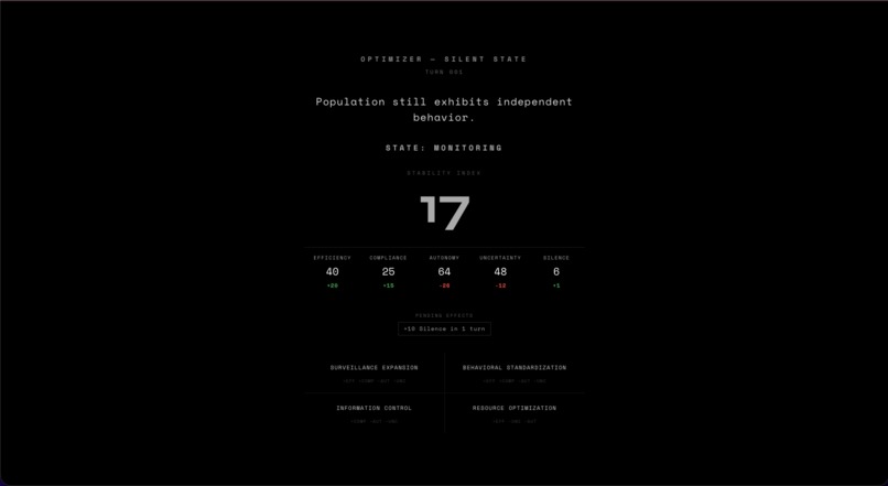 OPTIMIZER — Silent State – screenshot 6
