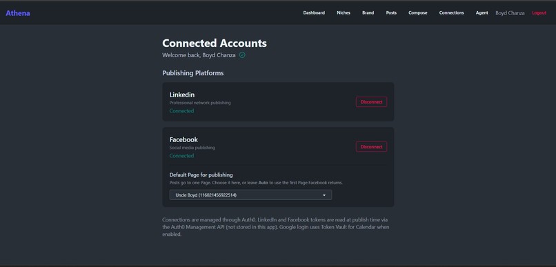 Athena – screenshot 2