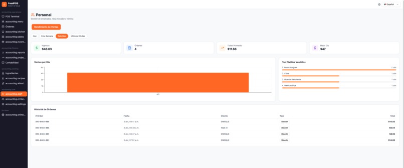 Food POS (Point Of Sale) – screenshot 11