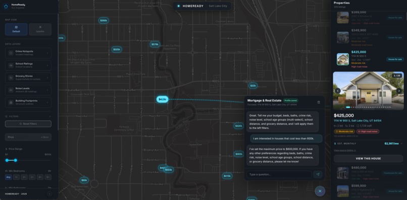 HomeReady – screenshot 2