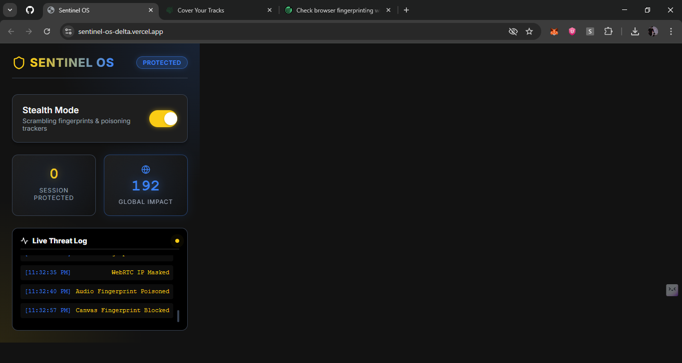 Sentinel OS | Devpost