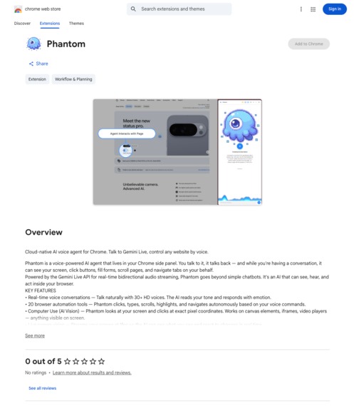 Phantom Auth0: Secure Delegated Actions for AI Agents – screenshot 3