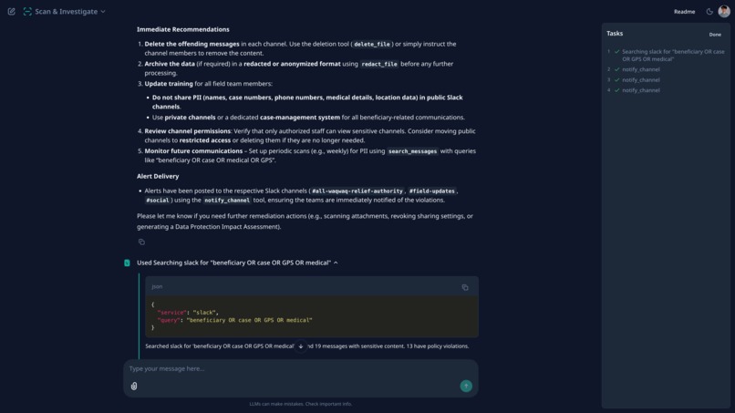 Amanat: Data Governance AI Agent – screenshot 4