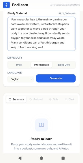 PodLearn – screenshot 3