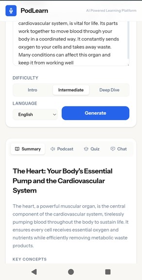 PodLearn – screenshot 5