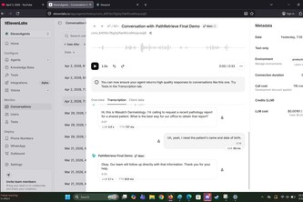 PathTrack - From Calls to Clinical Workflows