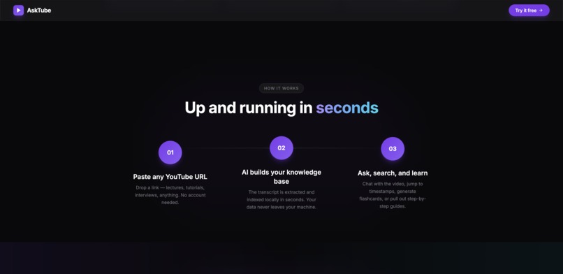 AskTube – screenshot 3