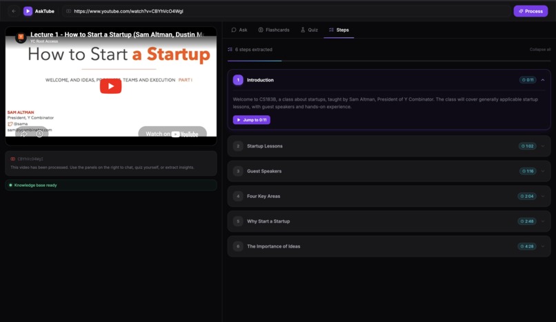 AskTube – screenshot 8