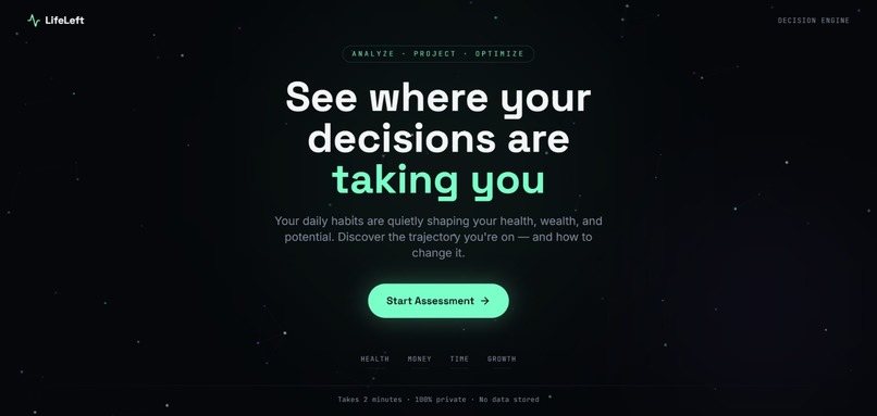 Lifeleft: Decision Engine – screenshot 2