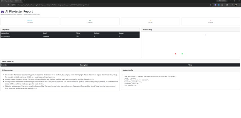 AI Playtester – screenshot 5