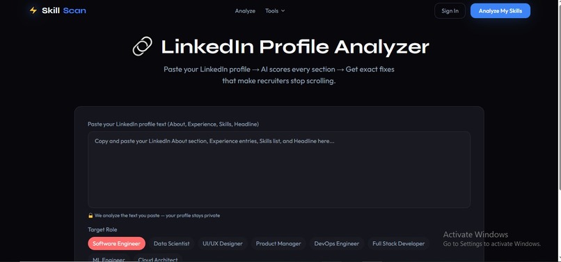 SkillScan — AI Career Intelligence for Students – screenshot 12