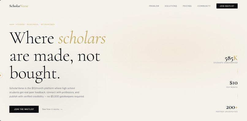 ScholarVerse – screenshot 1