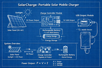 SolarCharge: Portable Solar Mobile Charger