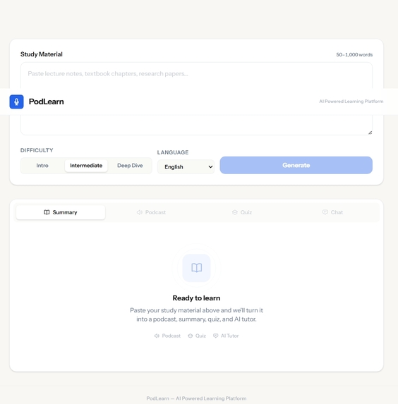 PodLearn – screenshot 6