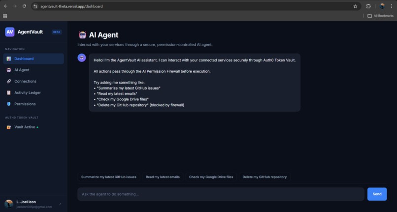 AgentVault – screenshot 2