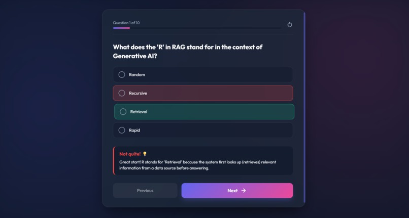 ai-quiz-generator – screenshot 3