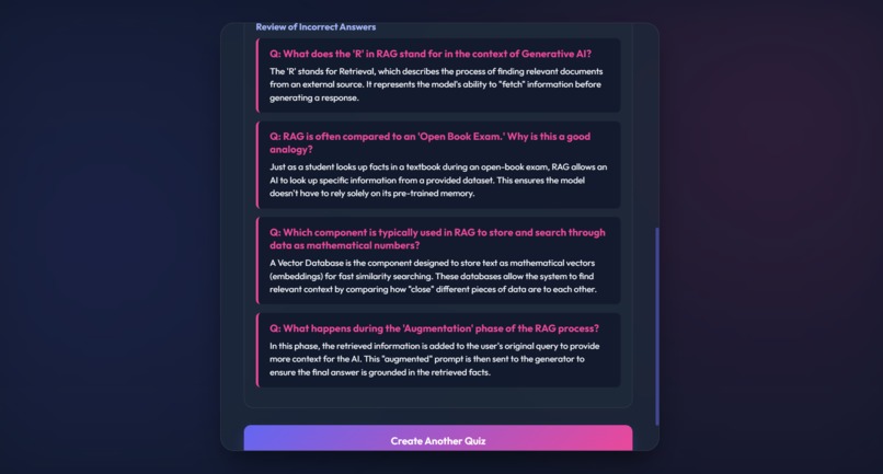 ai-quiz-generator – screenshot 5