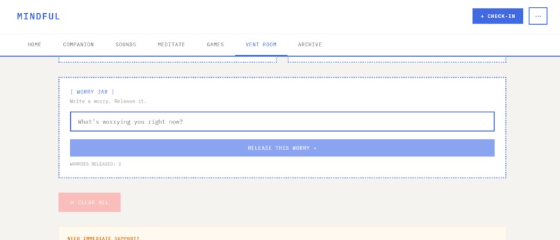 Mindful – screenshot 1