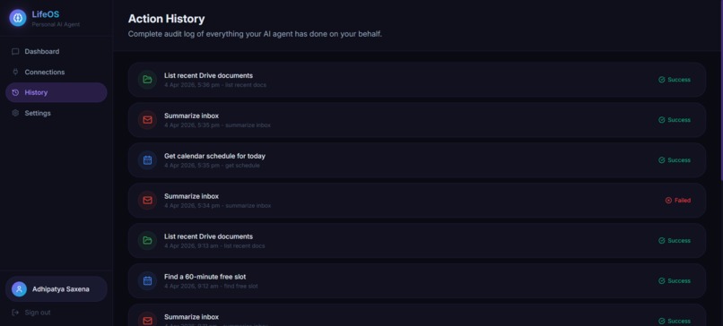 LifeOS – screenshot 4