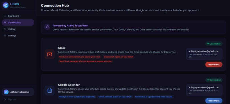 LifeOS – screenshot 3