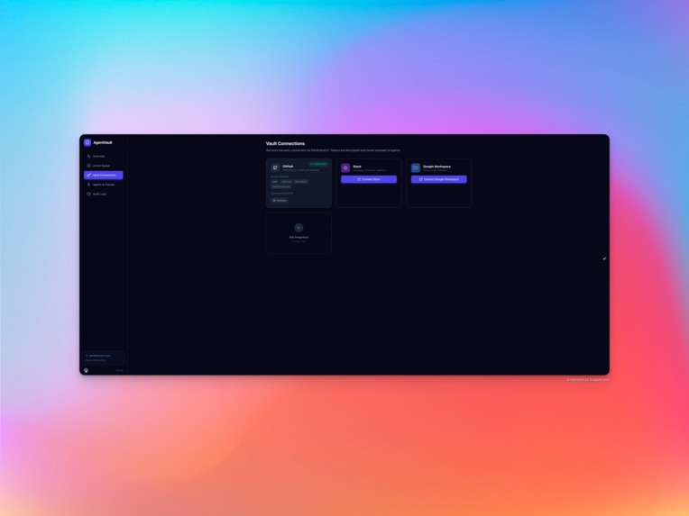 AgentVault – screenshot 2