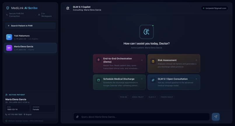 MediLink AI Scribe – screenshot 3
