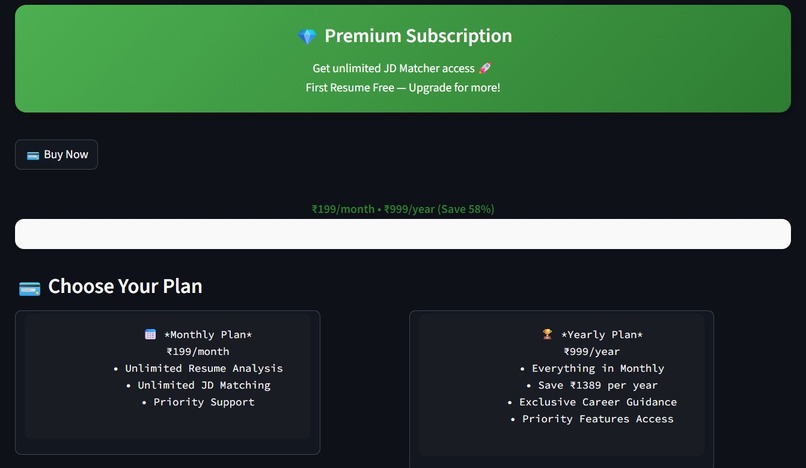 ATS Analyzer and JOB Prep Platform  – screenshot 5