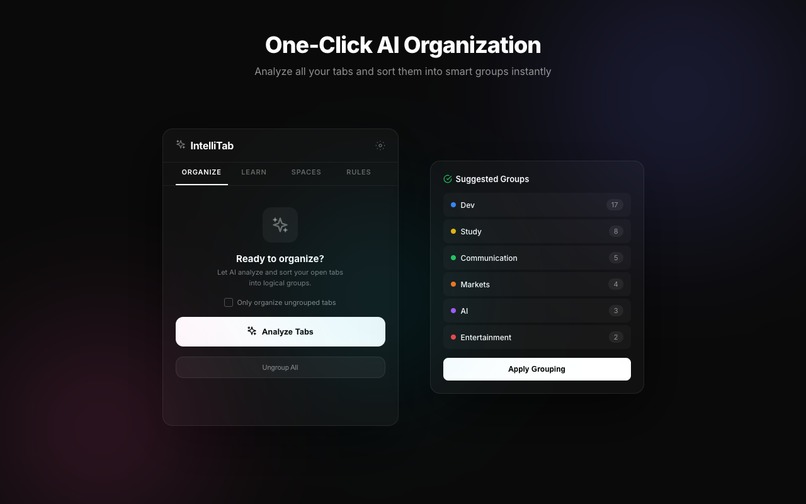 IntelliTab – screenshot 3