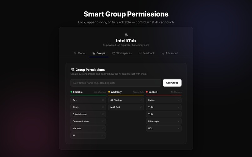IntelliTab – screenshot 5
