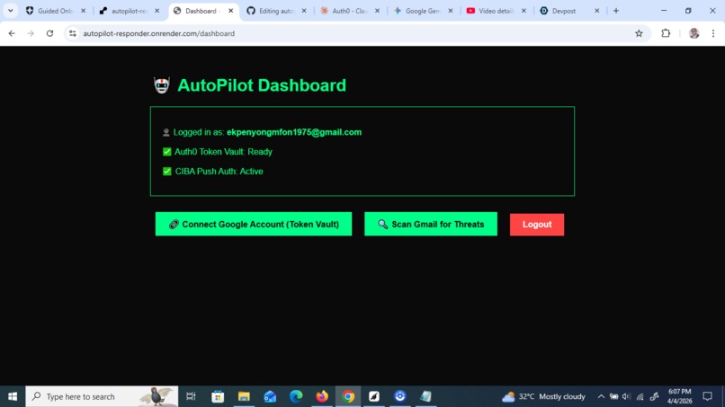 AutoPilot Responder: Zero-Trust AI Gateway – screenshot 1