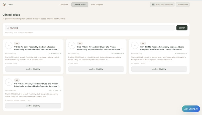 CliniQ – screenshot 4