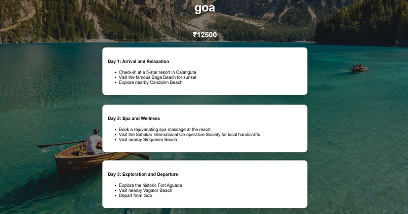 AI Travel Co-pilot – screenshot 1