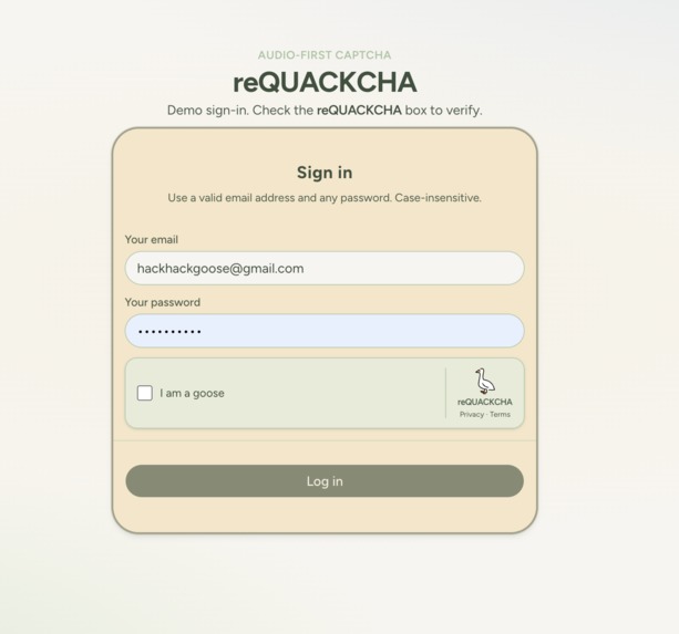 reQUACKCHA – screenshot 2