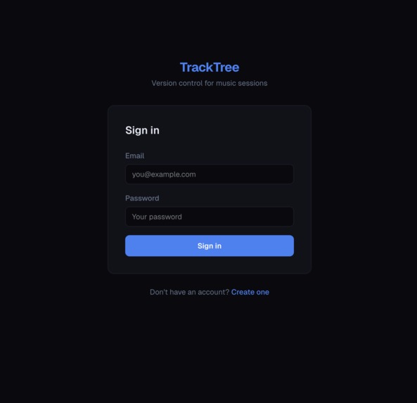 TrackTree – screenshot 1