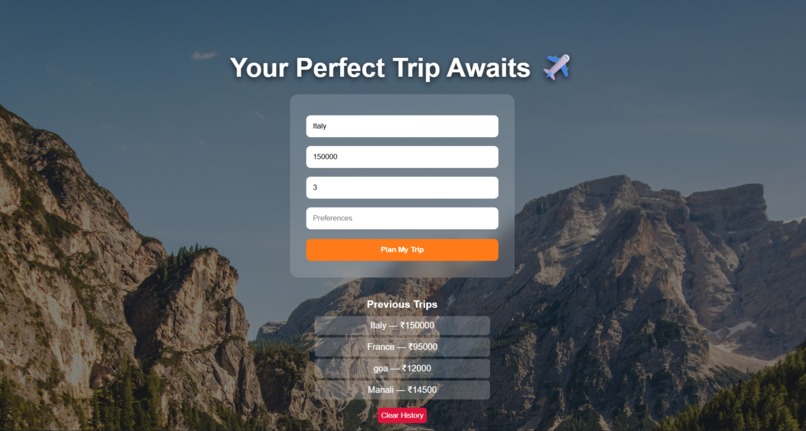 AI Travel Co-pilot – screenshot 4