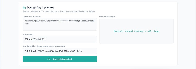 Aegis-Lock: Zero-Trust Encryption – screenshot 4