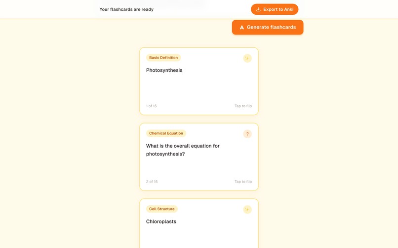 Learn AI Flashcards – screenshot 4
