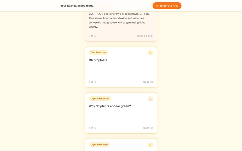 Learn AI Flashcards – screenshot 5