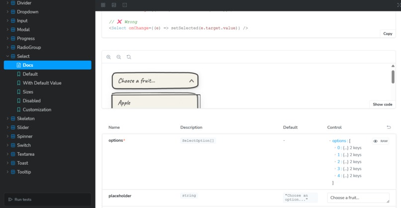 Sketchbook UI – screenshot 3