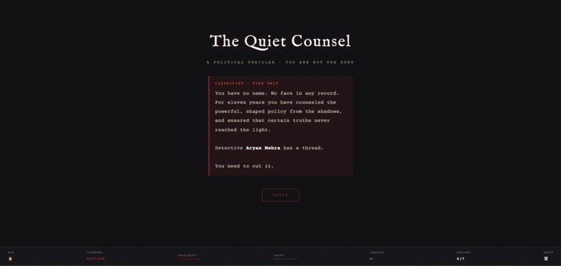 The Quiet Counsel – screenshot 4