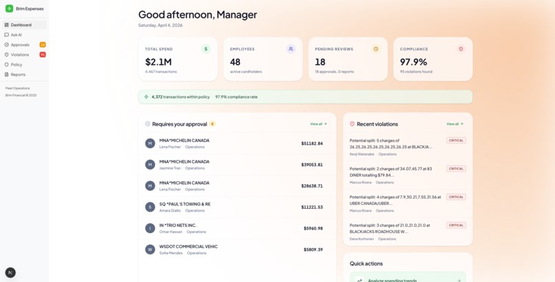 ExpenseIQ – screenshot 1