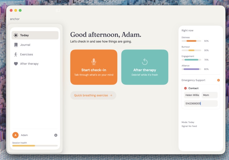 Anchor – screenshot 1
