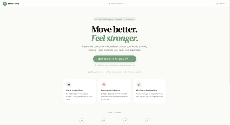 StrainSense – screenshot 2