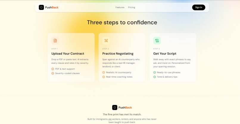 PushBack – screenshot 3