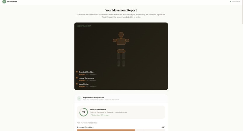 StrainSense – screenshot 3
