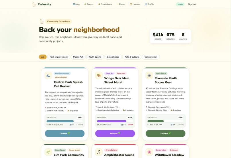 Parkunity – screenshot 3