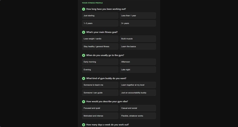 GymBuddy AI – screenshot 2