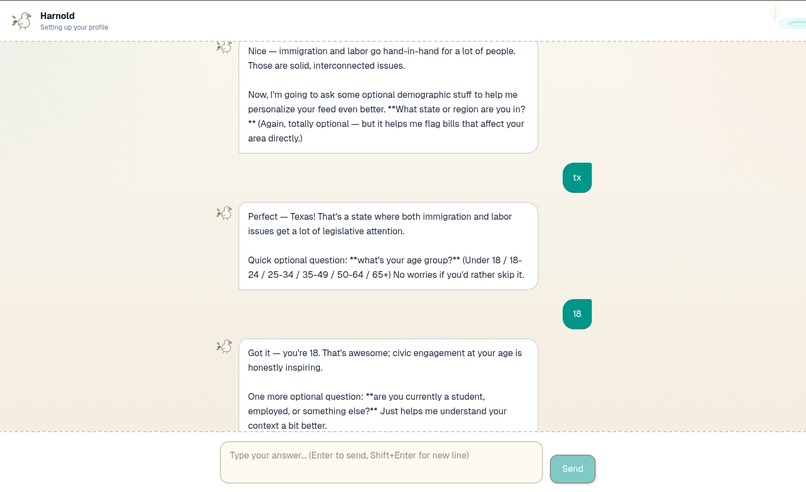 PoliticAlert – screenshot 4