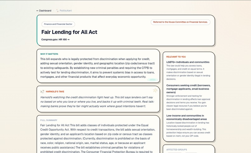 PoliticAlert – screenshot 3