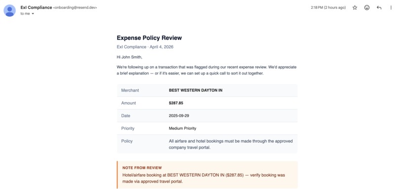 ExpenseIntel – screenshot 3